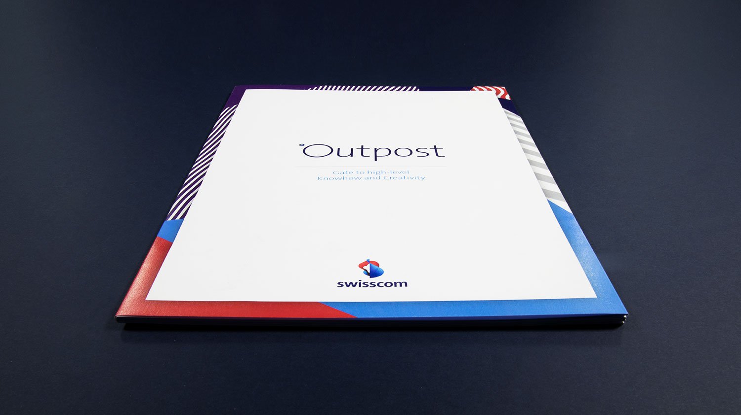 Swisscom Outpost Cover design