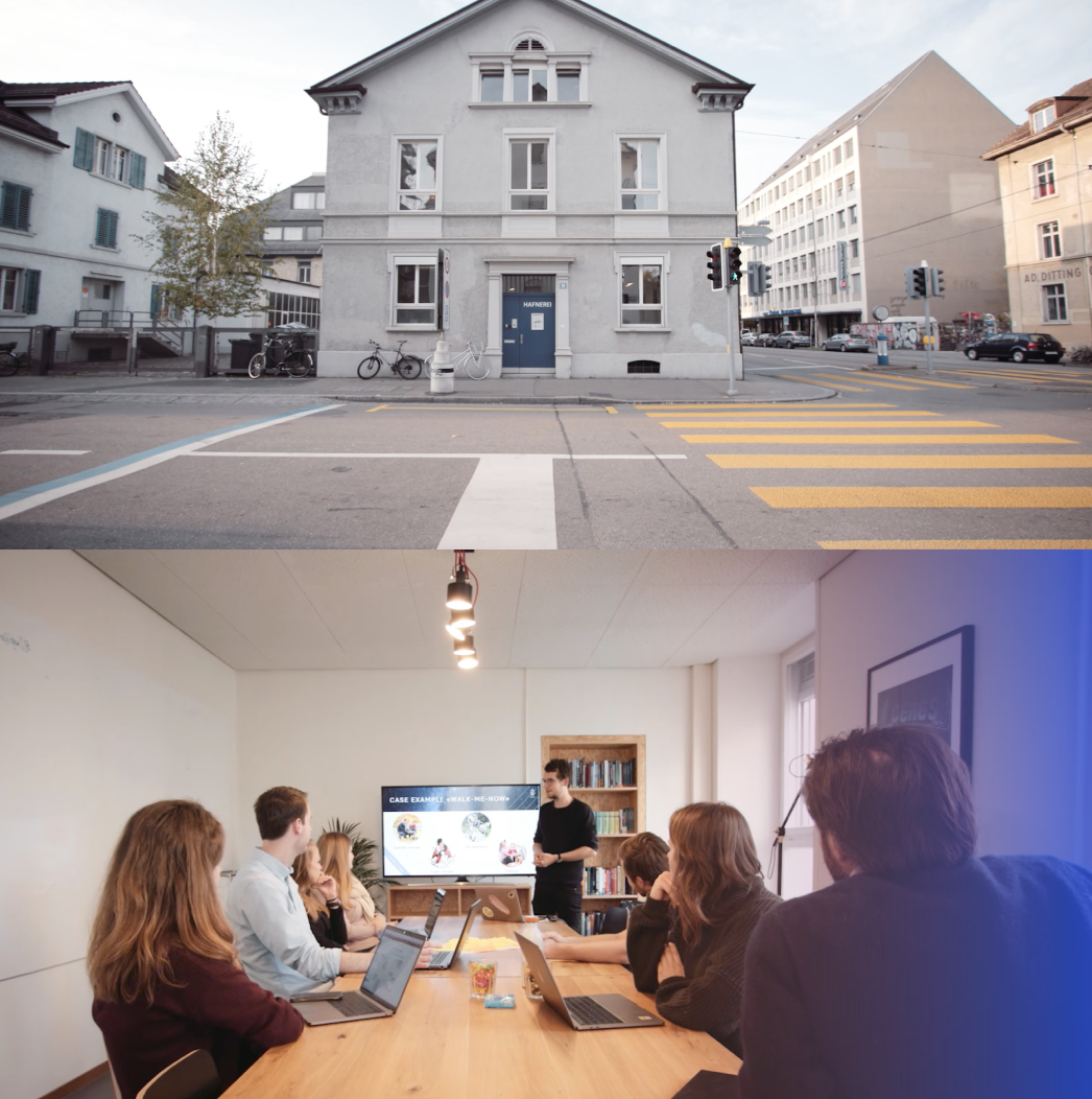 Office imagery capturing the BlueLion workspace atmosphere.